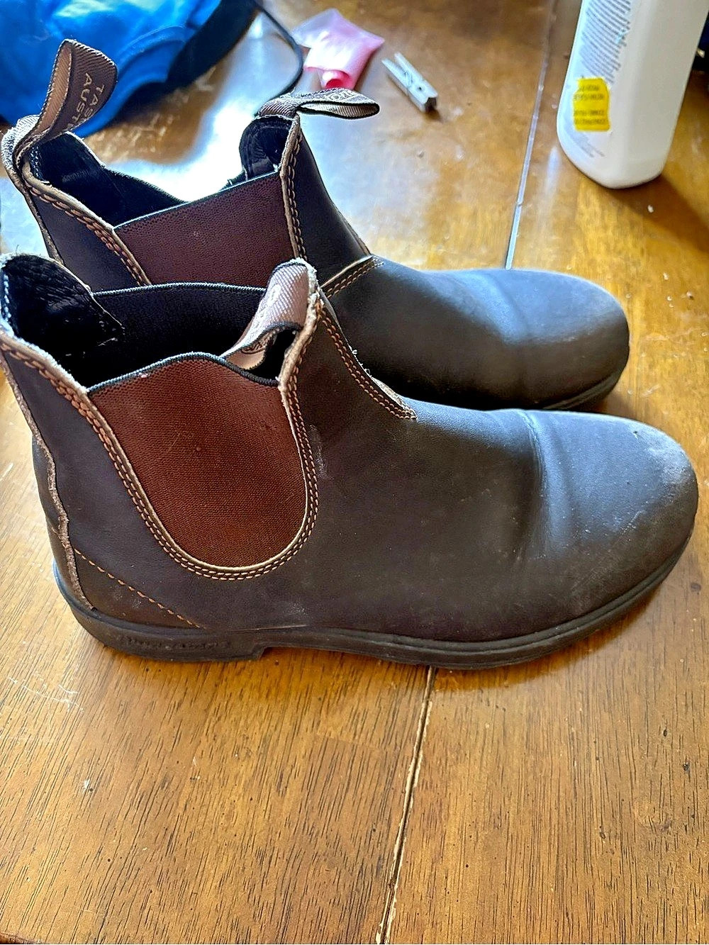 Blundstone Originals #500 Chelsea Boots in Brown